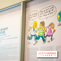 Coloc of Duty, l'exposition signé Jul à la Gare de Lyon