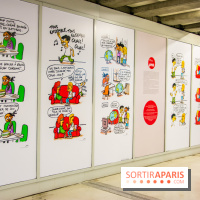 Coloc of Duty, l'exposition signé Jul à la Gare de Lyon