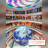 Gaïa de Luke Jerram à Beaugrenelle