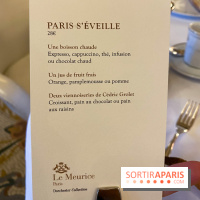 Le petit-déjeuner du Meurice Paris avec les viennoiseries de Cédric Grolet