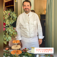 Bûches et créations de Noël Ladurée 2020 avec Jean François Piège