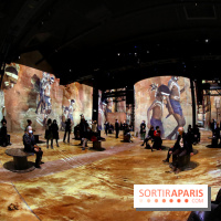 Photos : Exposition immersive Jimmy Nelson : The last sentinels à l’Atelier des Lumières 
