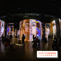 Photos : Exposition immersive Jimmy Nelson : The last sentinels à l’Atelier des Lumières 