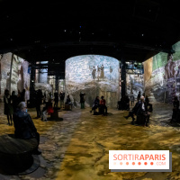 Photos : Exposition immersive Jimmy Nelson : The last sentinels à l’Atelier des Lumières 