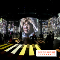 Photos : Exposition immersive Jimmy Nelson : The last sentinels à l’Atelier des Lumières 