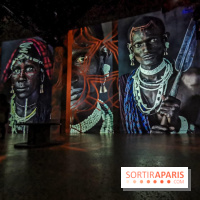 Photos : Exposition immersive Jimmy Nelson : The last sentinels à l’Atelier des Lumières 