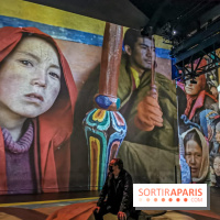 Photos : Exposition immersive Jimmy Nelson : The last sentinels à l’Atelier des Lumières 