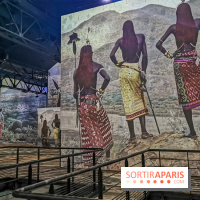 Photos : Exposition immersive Jimmy Nelson : The last sentinels à l’Atelier des Lumières 