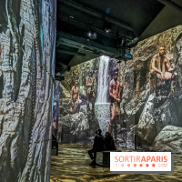 Photos : Exposition immersive Jimmy Nelson : The last sentinels à l’Atelier des Lumières 
