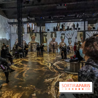 Photos : Exposition immersive Jimmy Nelson : The last sentinels à l’Atelier des Lumières 