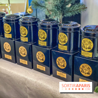 Photos : Bûches et créations de Noël 2020 chez Mariage Frères