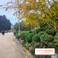Visuels Parc Monceau à Paris 8e arrondissement  - automne