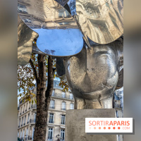 Exposition contemporaine de Manolo Valdés avenue Georges V