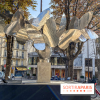 Exposition contemporaine de Manolo Valdés avenue Georges V