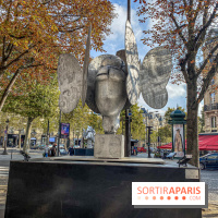 Exposition contemporaine de Manolo Valdés avenue Georges V