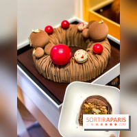Chocolats de Noël et buche 2020 chez Pierre Marcolini