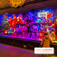 Photos : Les vitrines et sapin de Noël de Noël des Galeries Lafayette 2020