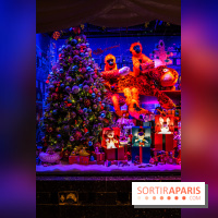 Photos : Les vitrines et sapin de Noël de Noël des Galeries Lafayette 2020