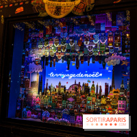 Photos : Les vitrines et sapin de Noël de Noël des Galeries Lafayette 2020