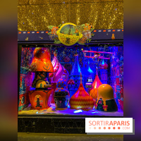 Photos : Les vitrines et sapin de Noël de Noël des Galeries Lafayette 2020