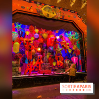 Photos : Les vitrines et sapin de Noël de Noël des Galeries Lafayette 2020