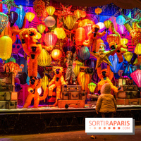 Photos : Les vitrines et sapin de Noël de Noël des Galeries Lafayette 2020