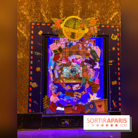 Photos : Les vitrines et sapin de Noël de Noël des Galeries Lafayette 2020