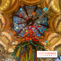 Photos : Les vitrines et sapin de Noël de Noël des Galeries Lafayette 2020