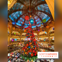 Photos : Les vitrines et sapin de Noël de Noël des Galeries Lafayette 2020