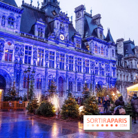 Photos : Village et illuminations de Noël de l'Hôtel de Ville 2020