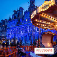 Photos : Village et illuminations de Noël de l'Hôtel de Ville 2020