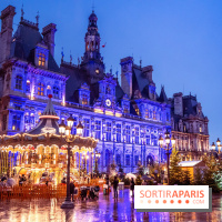 Photos : Village et illuminations de Noël de l'Hôtel de Ville 2020