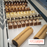 Bûche de Noël signature de Sébastien Serveau, Pâtisserie Fine Versailles