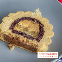 Bûche de Noël signature de Sébastien Serveau, Pâtisserie Fine Versailles