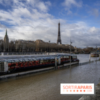 La Seine en crue février 2021