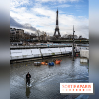La Seine en crue février 2021