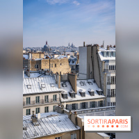 La Neige à Paris ce 10 février 2021