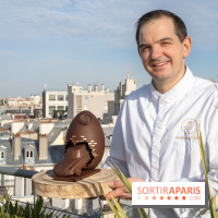 L'Oeuf de Pâques de l'Hôtel du Crillon 2021 par Matthieu Carlin