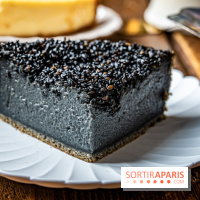 Flans à Paris - colorova - flan sésame noir