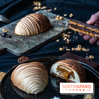 Photos : Chocolat set entremets de Pâques de Tristan Rousselot au Prince de Galles Hotel Paris