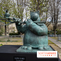 Exposition Geluck sur les Champs-Elysées 