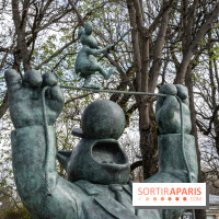 Exposition Geluck sur les Champs-Elysées 