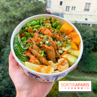 Pokawa - Veggie Chicken Bowl