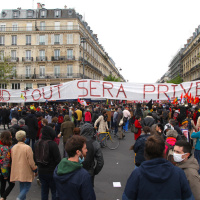 Manifestation 1er mai 2021 à Paris 