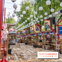 Hanami Paris, Ła terrasse éphémère du Trocadéro