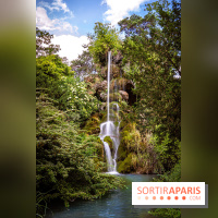 Le Parc de Bagatelle - cascade