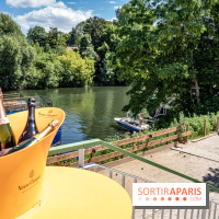 La plage et le brunch EffetMer de la Maison Louveciennes 