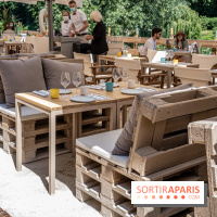 La plage et le brunch EffetMer de la Maison Louveciennes 