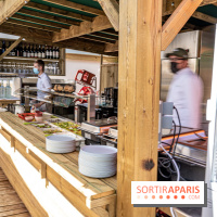 La plage et le brunch EffetMer de la Maison Louveciennes 