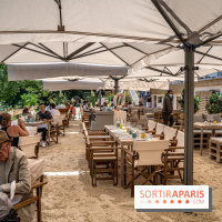 La plage et le brunch EffetMer de la Maison Louveciennes 